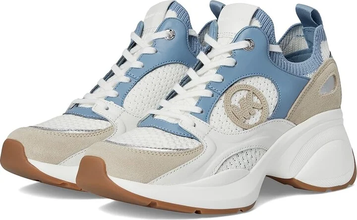 MICHAEL Michael Kors Zuma Knit Trainer Women's Shoes Chambray : 9 M