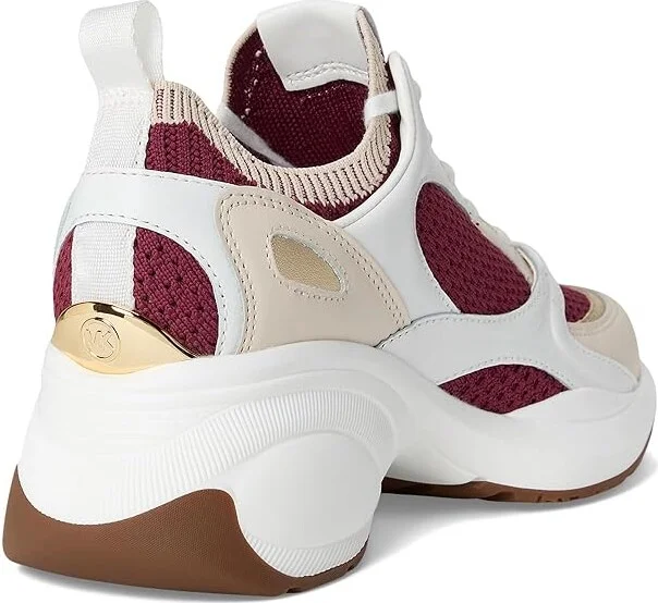MICHAEL Michael Kors Zuma Knit Trainer Women's Shoes Mulberry : 8 M - Image 4