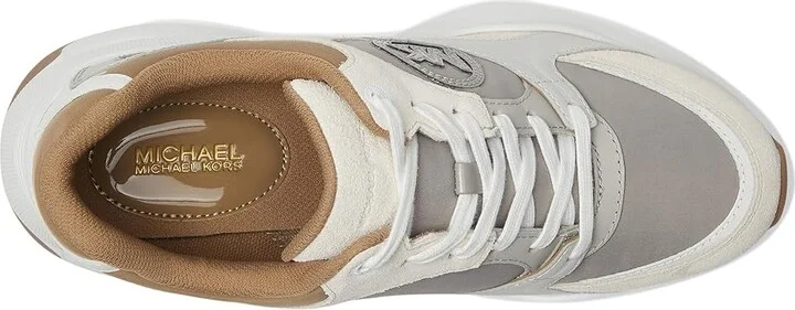 MICHAEL Michael Kors Zuma Trainer Women's Shoes Husk : 9.5 M, Canvas/Leather - Image 2