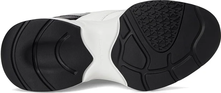 MICHAEL Michael Kors Zuma Trainer Women's Shoes Optic White : 9.5 M, Canvas/Leather - Image 3