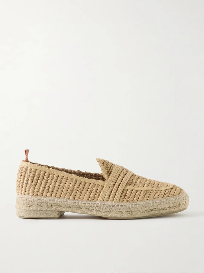 Michael Raffia Espadrilles