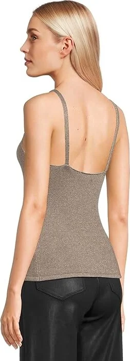 Michael Stars Nomi Camisole Women's Sweater Pewter : LG (US 8-10), Denim/Nylon/Viscose - Image 3