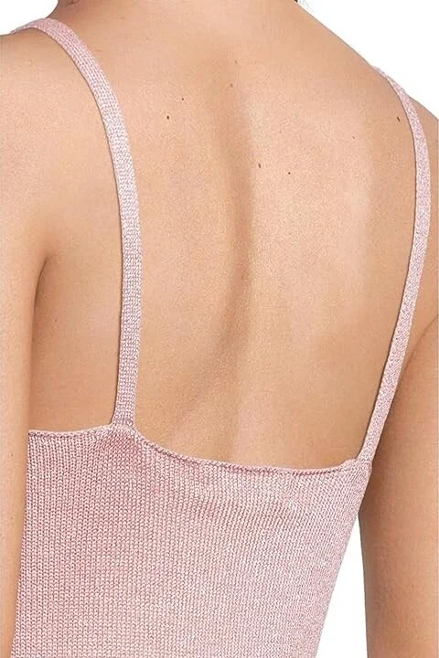 Michael Stars Nomi Camisole Women's Sweater Pewter : LG (US 8-10), Denim/Nylon/Viscose - Image 9