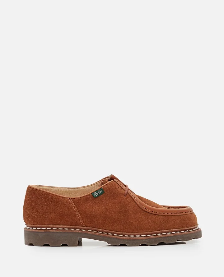 Michael Suede Lace-up Loafer