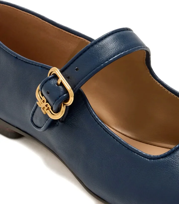 Michaela buckle-strap ballet flats - Image 4