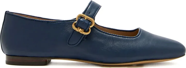 Michaela buckle-strap ballet flats