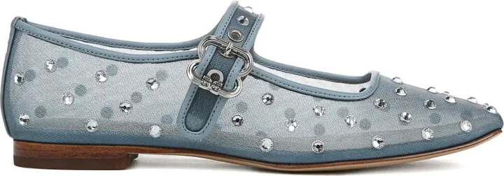Michaela embellished ballet flats