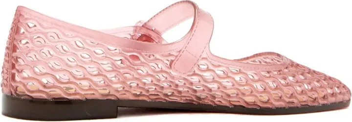 Michaela Jelly Mary Jane lattice ballet flats - Image 2