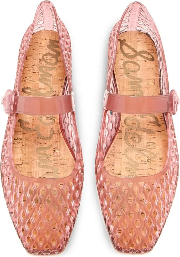 Michaela Jelly Mary Jane lattice ballet flats - Image 4