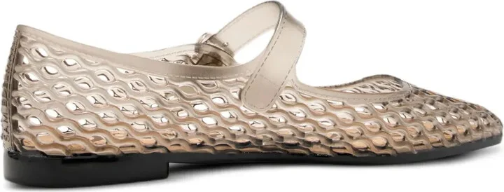 Michaela Jelly Mary Jane net-pattern flats - Image 2