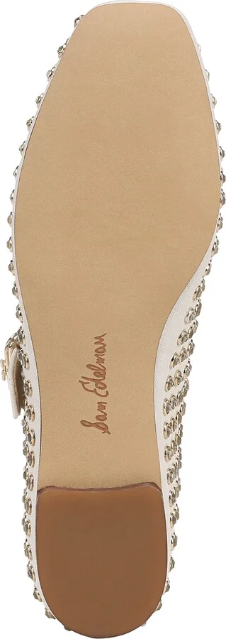Michaela Rhinestone Mary Jane Flat - Image 6
