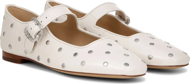 Michaela Stud Mary Jane Flat - Image 9