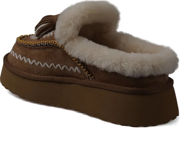 Michel Faux Fur Platform Bootie - Image 8