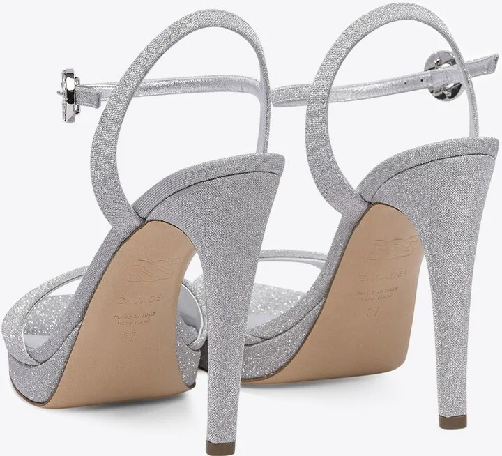 Michelle 100 Glittered Sandals - Image 3