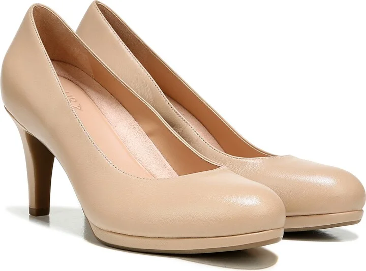 'Michelle' Almond Toe Pump - Image 11