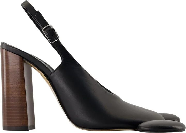 Mickey Block Ufo Sandals - Coperni x Disney - Leather - Black