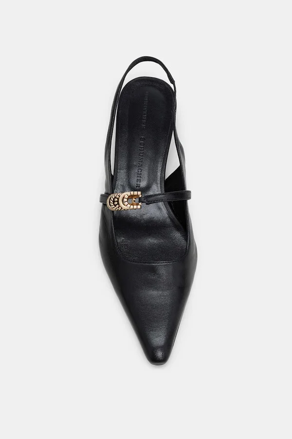 Micro heel slingbacks with D-rings - Image 5