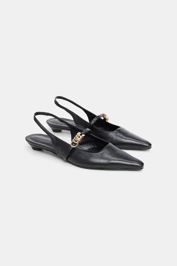Micro heel slingbacks with D-rings - Image 6