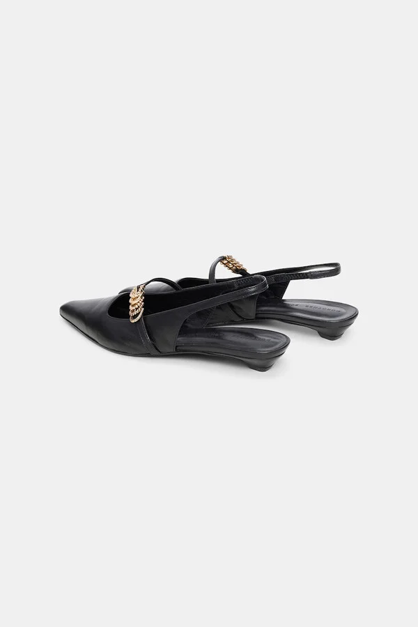 Micro heel slingbacks with D-rings - Image 7