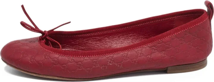 Microguccissima ballet flats