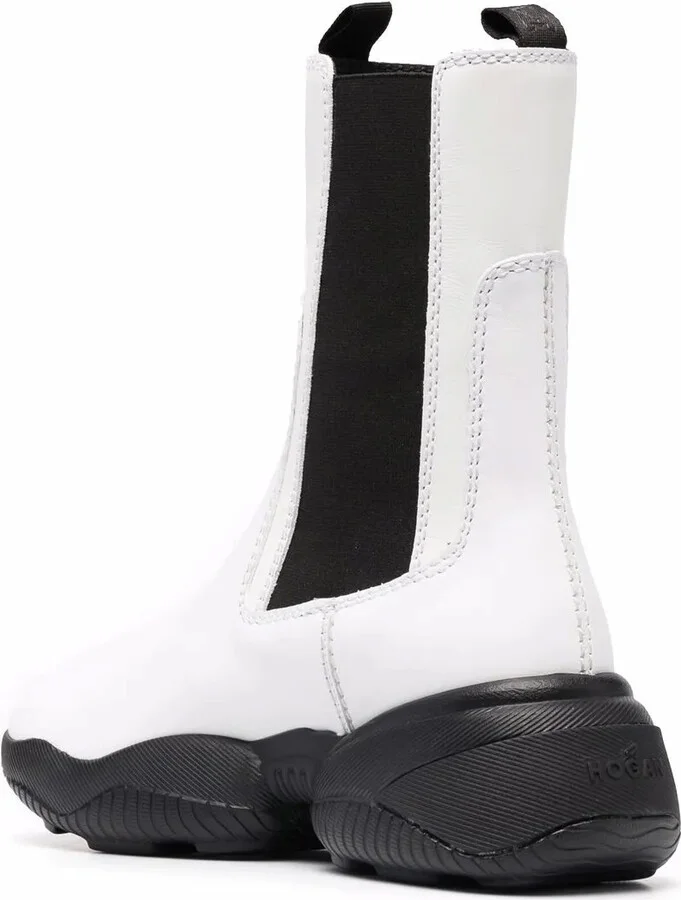 Mid-Calf Leather Boots - Image 3