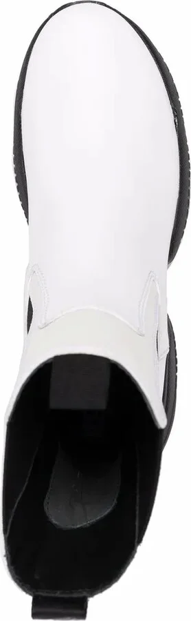 Mid-Calf Leather Boots - Image 4