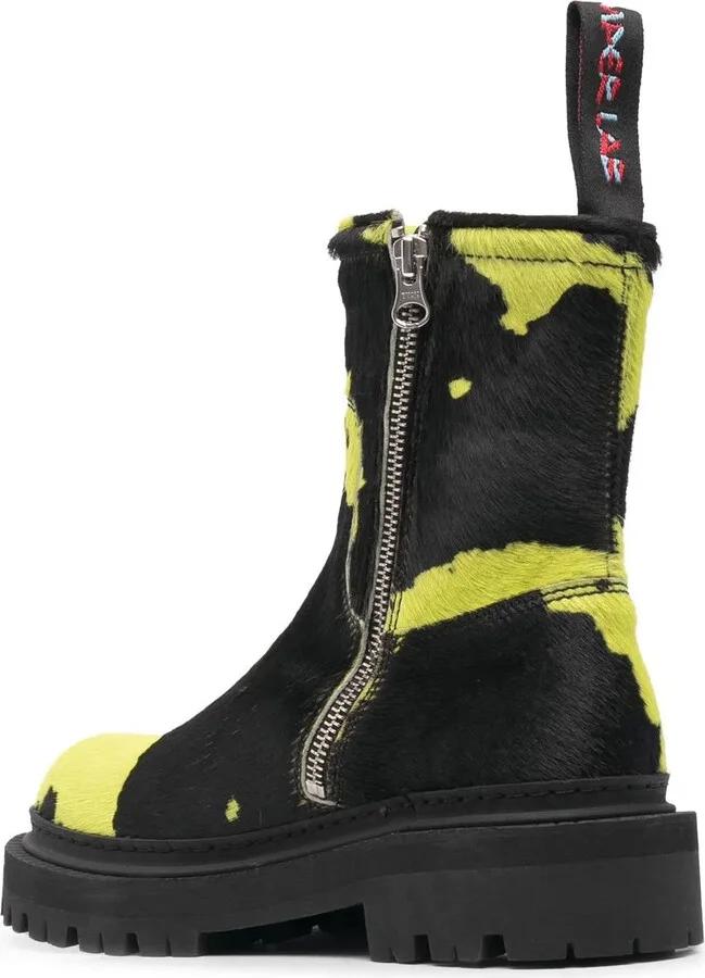 Mid-Calf Textured Boots - Image 3