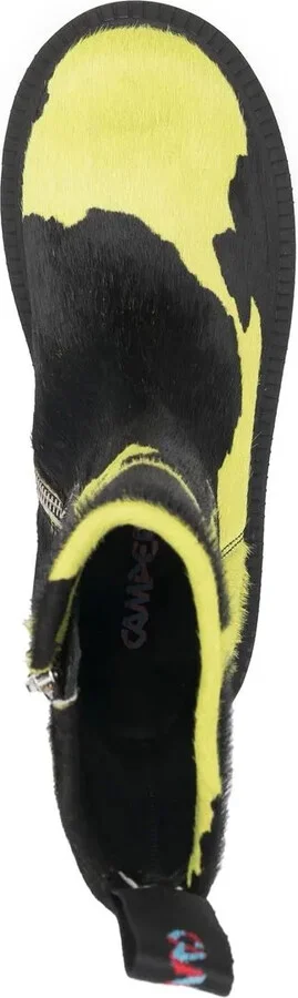 Mid-Calf Textured Boots - Image 4