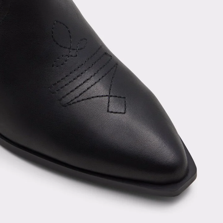 Mid-calf western boot - Block heel - Image 5