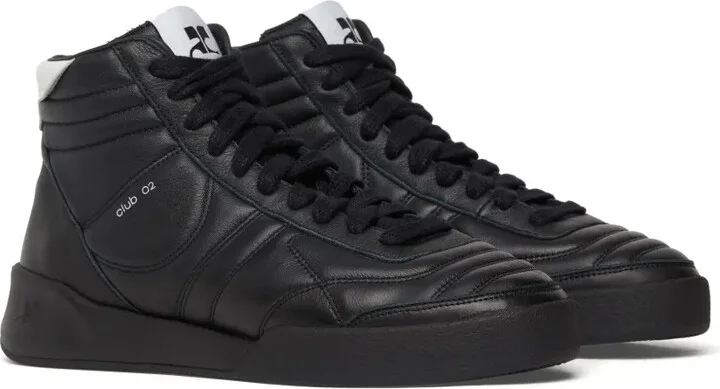 Mid Club 02 leather sneakers - Image 2