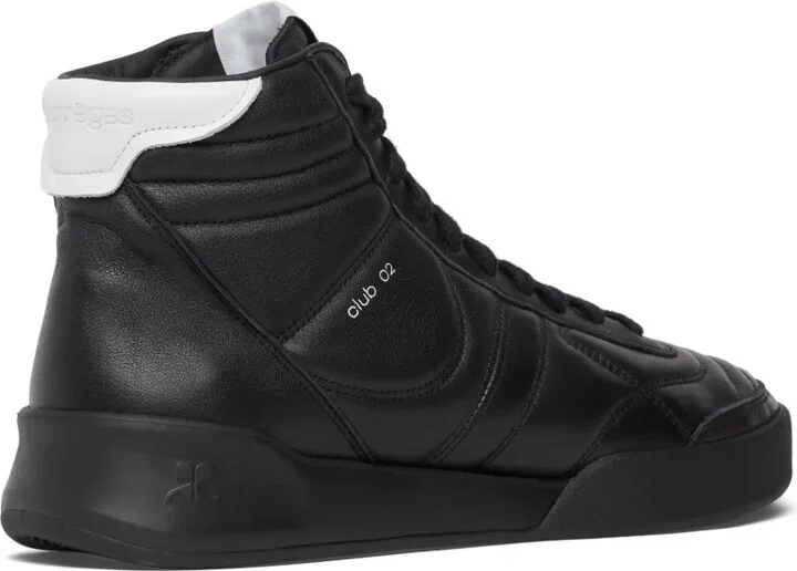 Mid Club 02 leather sneakers - Image 3