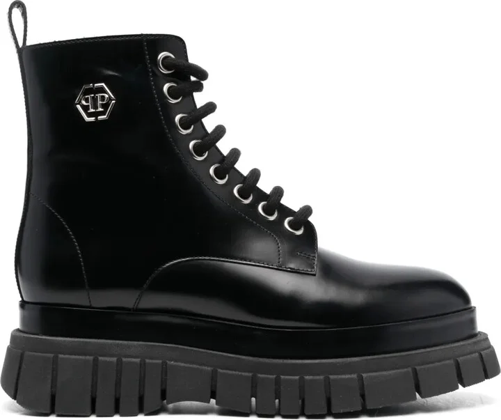 Mid Flax Hexagon 55mm boots