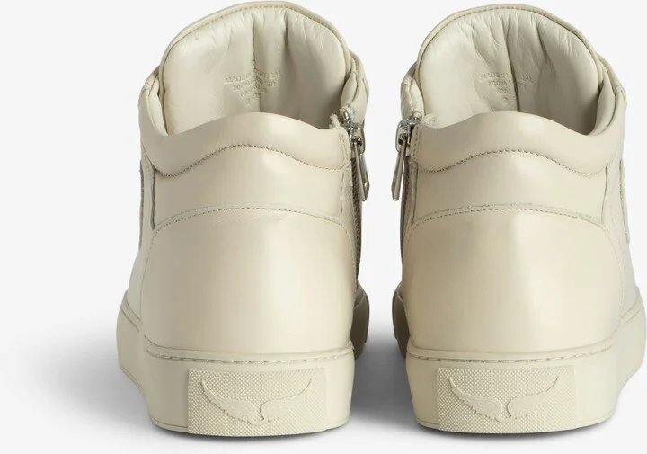 Mid Fly Sneakers On - Image 2