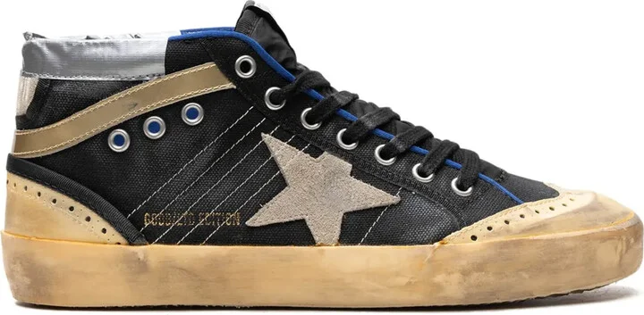 Mid Star "Black/Ice Vanilla/Gold" sneakers