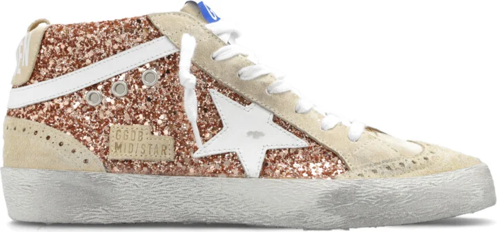‘Mid Star Classic’ High-top Sneakers, , - Cream