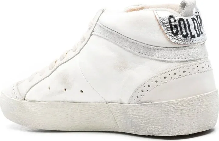 Mid Star "Cream/Green/Silver" sneakers - Image 3