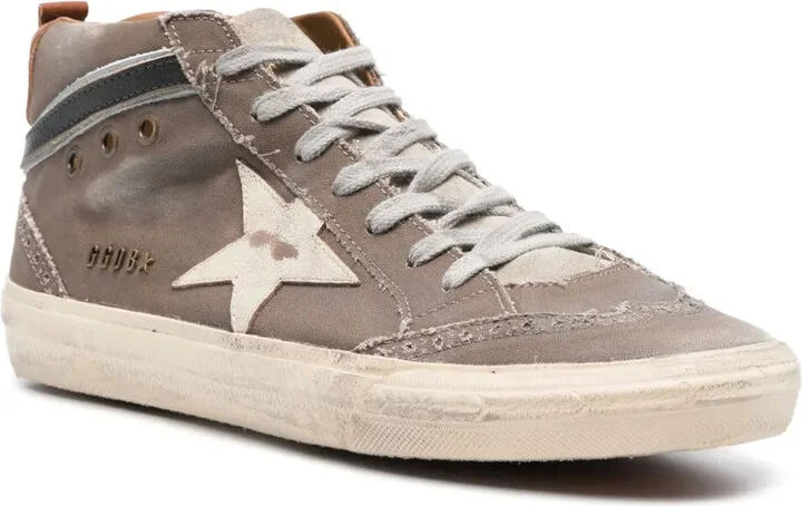 Mid Star distressed-effect sneakers - Image 2