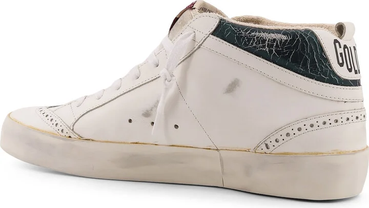 Mid Star Double Quarter High-top Leather Sneakers - Image 3