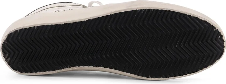 Mid Star Double Quarter High-top Leather Sneakers - Image 4