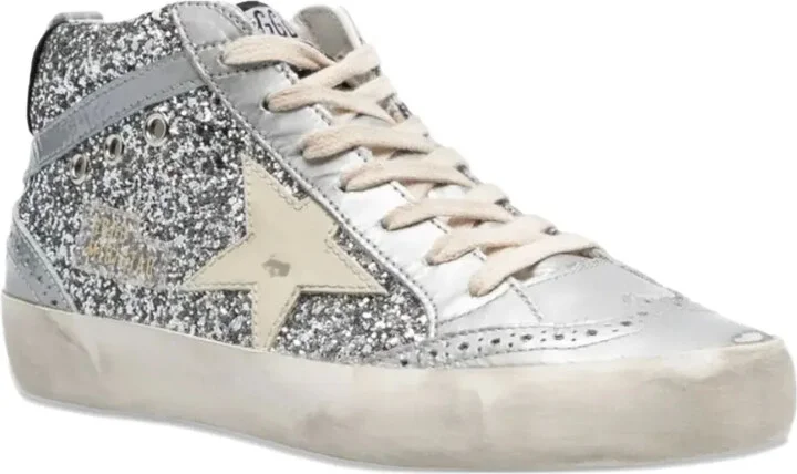 Mid Star "Glitter/Silver" sneakers - Image 2
