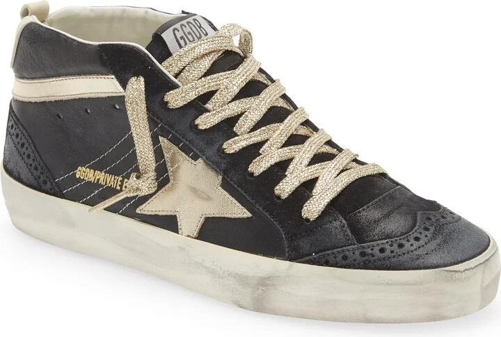 Mid Star Glitter Sneaker