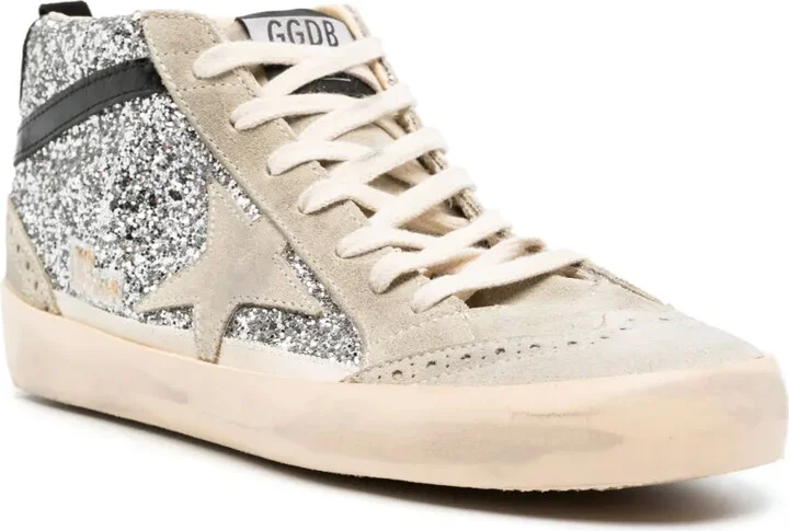 Mid Star glitter sneakers - Image 2