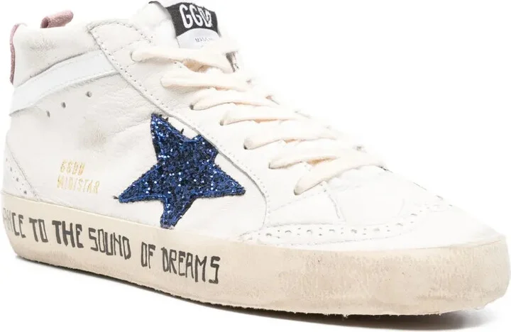 Mid Star glitter-star sneakers - Image 2