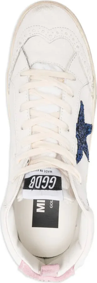 Mid Star glitter-star sneakers - Image 4