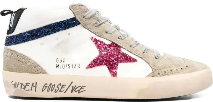 Mid Star "Glitter Star" sneakers