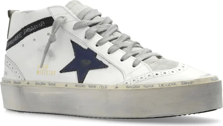 Mid Star high-top leather sneakers - Image 2