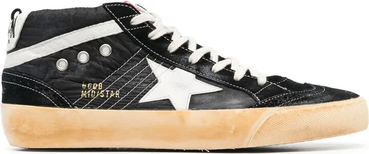 Mid Star lace-up sneakers