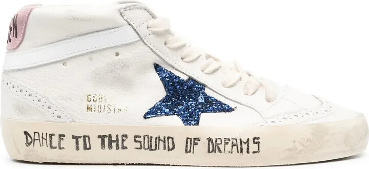 Mid Star lace-up sneakers