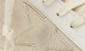 Mid Star Leather Sneaker with Genuine Shearling Trim - Image 7