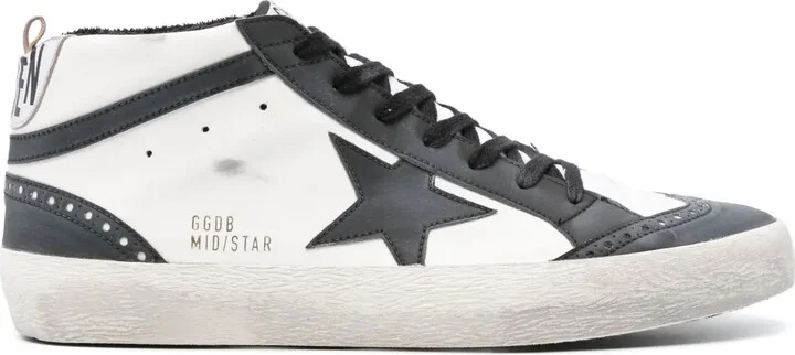 Mid Star leather sneakers